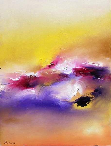 The colours symphony painting - Ioan Popei The colours symphony art painting